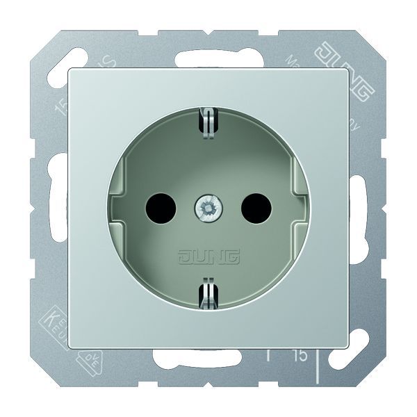 Jung Schutzkontakt Steckdose A 1520 KI AL EAN Nr. 4011377057616
