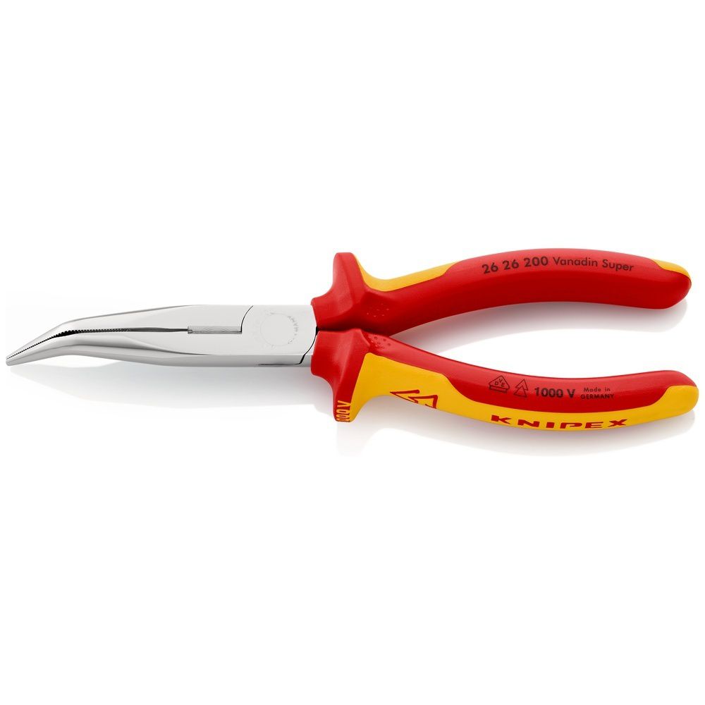 Knipex Flachrundzange 26 26 200 SB