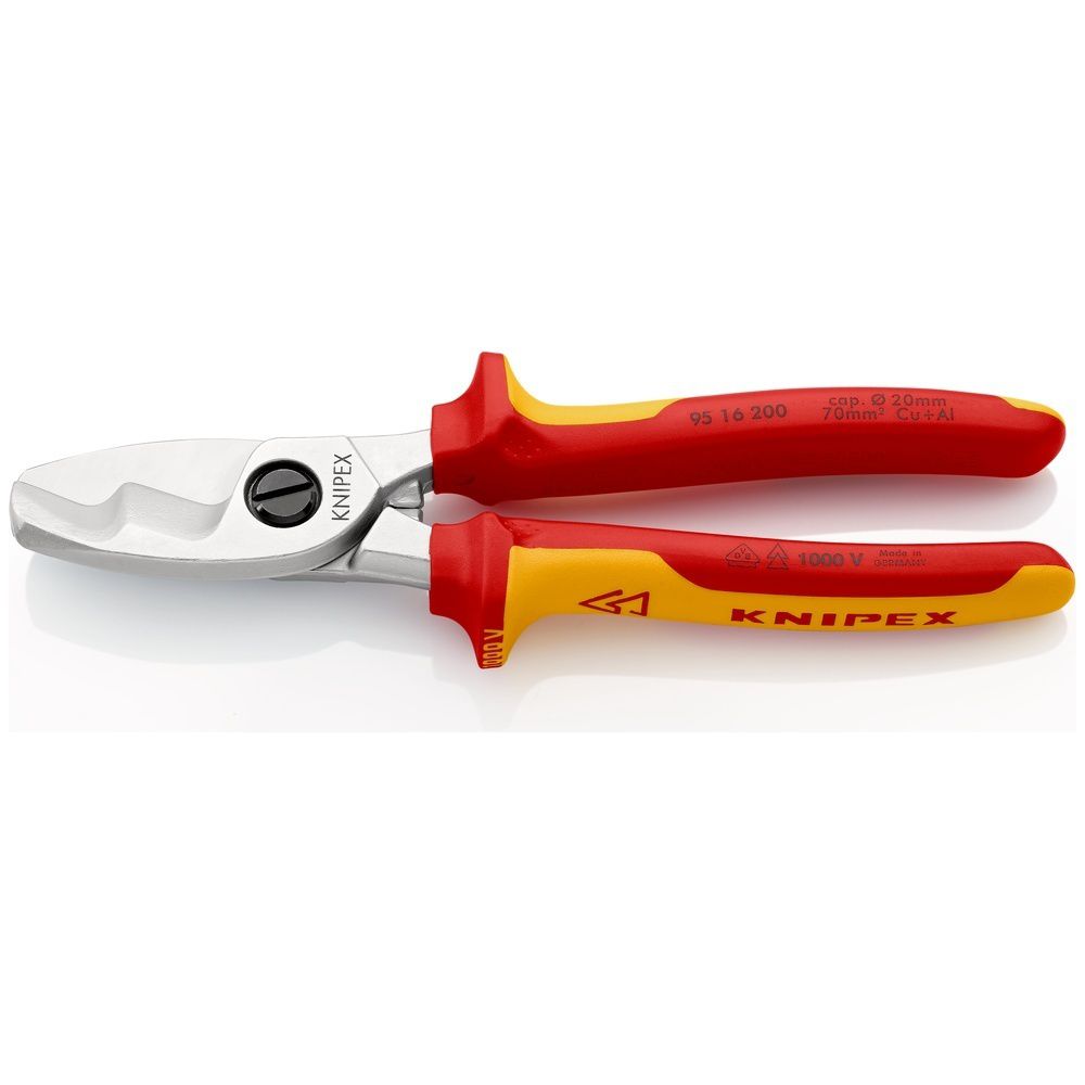 Knipex Kabelschere 95 16 200