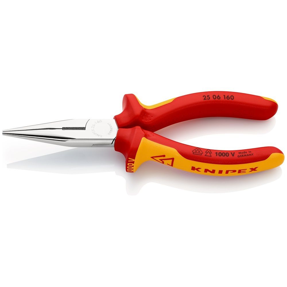 Knipex Flachrundzange 25 06 160