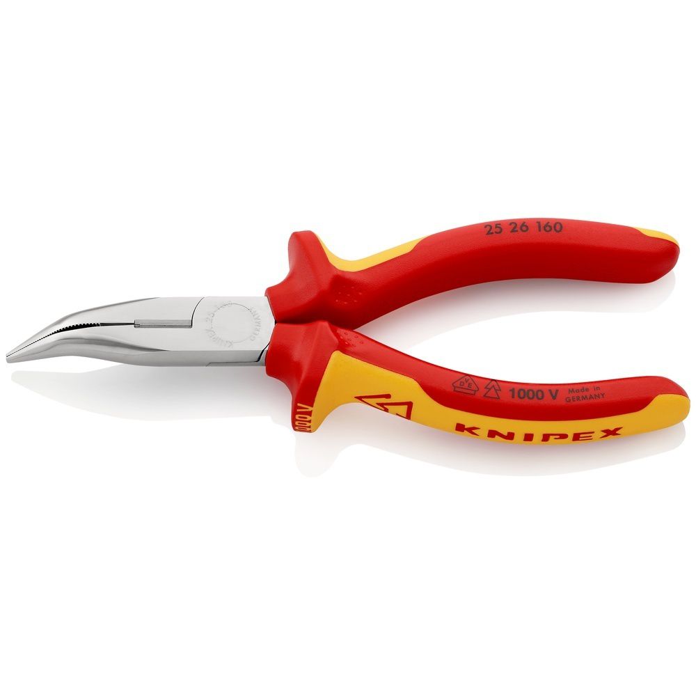 Knipex Flachrundzange 25 26 160