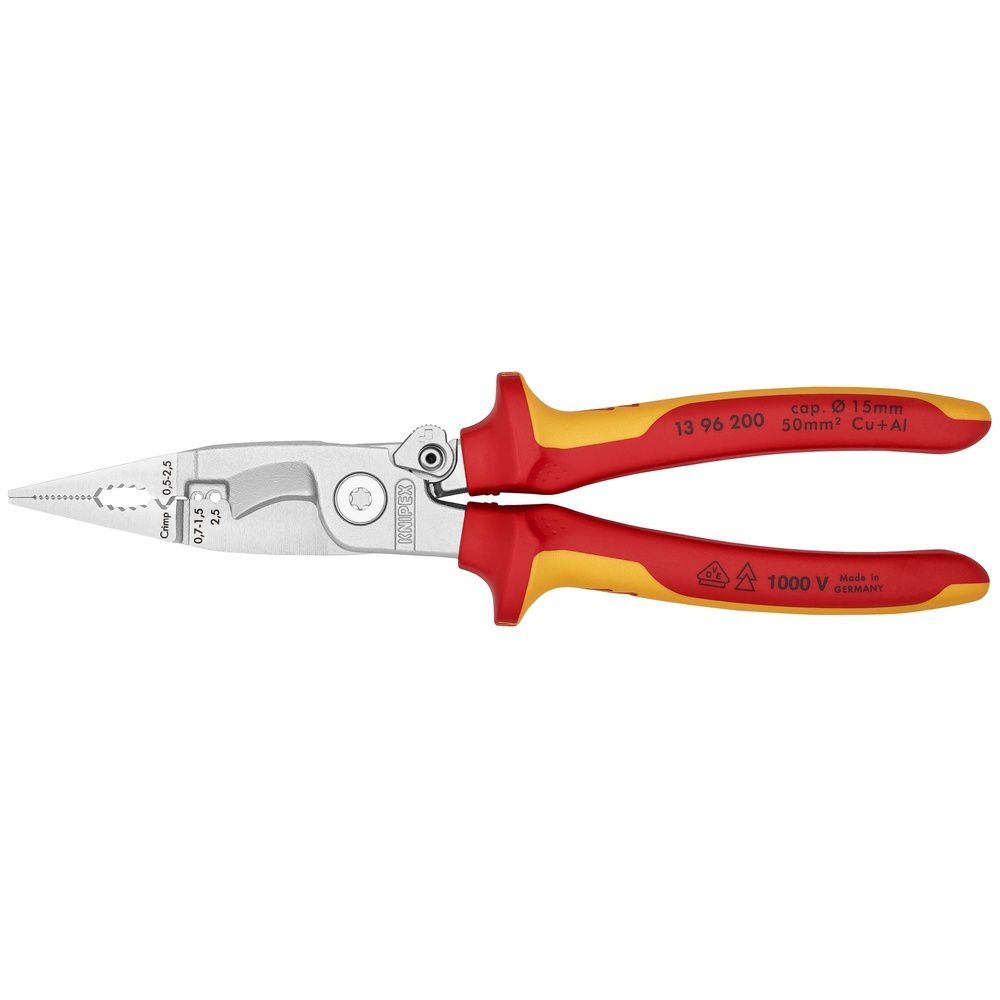 Knipex Elektro Installationszange 13 96 200 SB