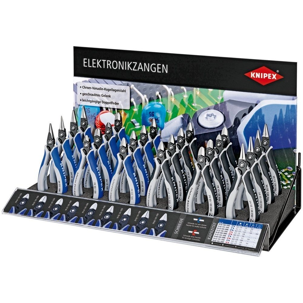 Knipex Elektronikzangen Display 00 19 34 2 V01