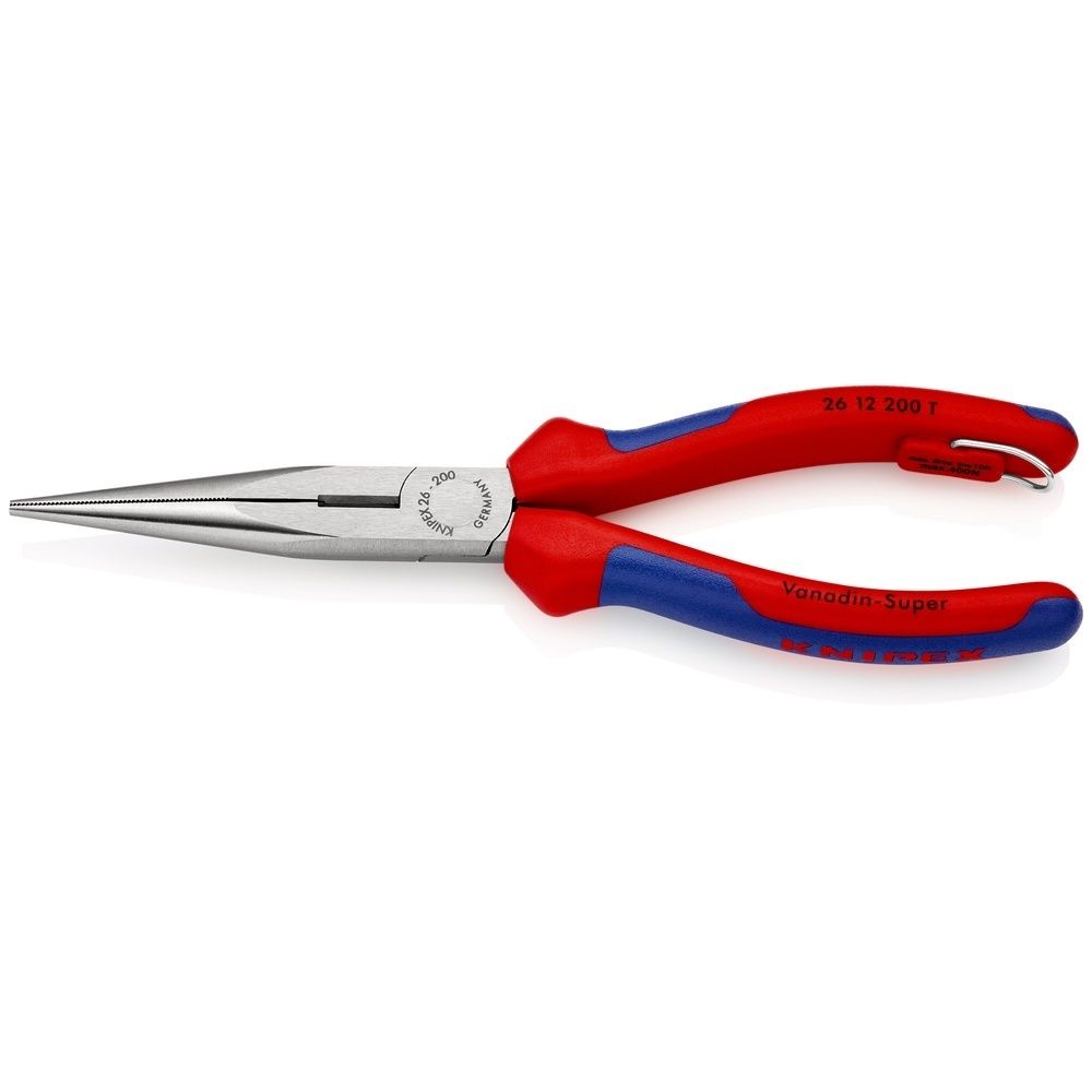 Knipex Flachrundzange 26 12 200 T BK