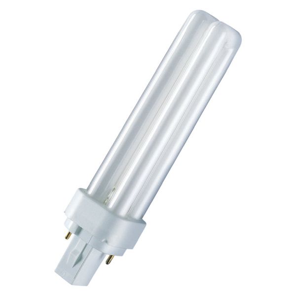 Ledvance Osram Kompaktleuchtstofflampe 008110 Typ DULUX-D-10W/827-G24D-1-FS1 Preis per VPE von 10 Stück Energieeffizienz B