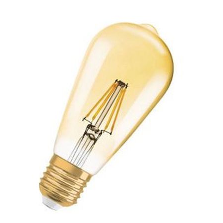 Ledvance Osram LED Lampe dimmbar 972360 Typ 1906LEDISOND6,5W/824230VFILGDE27 Preis per VPE von 4 Stück Energieeffizienz A+