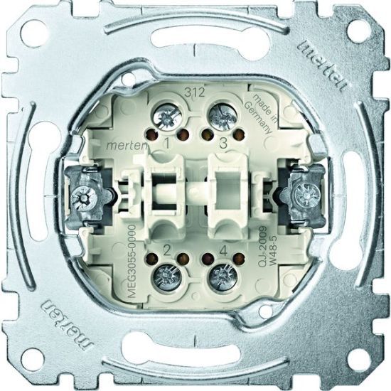 Merten Doppeltaster MEG3055-0000 Merten Einsätze