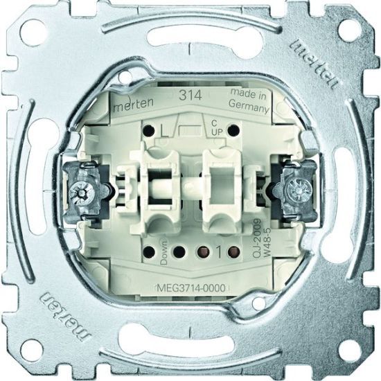 Merten Rollladenschalter MEG3714-0000 Merten Einsätze