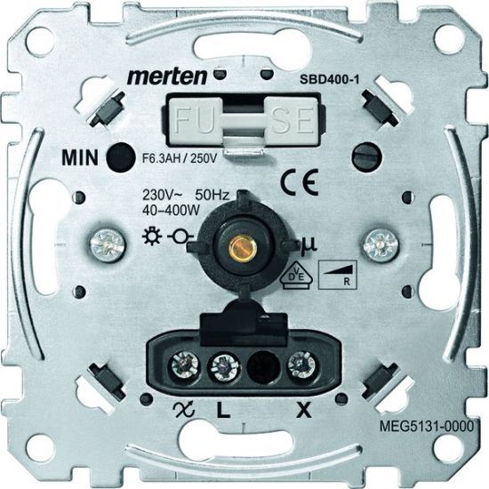 Merten Drehdimmer MEG5131-0000 Merten Einsätze