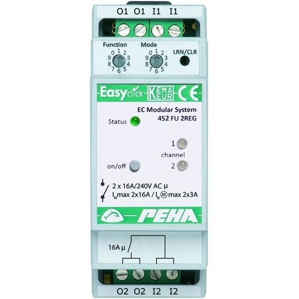 Peha Easyclick Modul D 452 FU 2REG Nr. 00324873