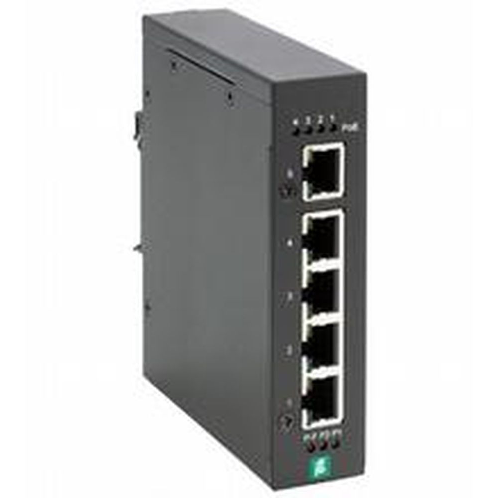 Pepperl+Fuchs Nicht administrierbarer Gigabit Ethernet PoE Switch 70130977 Typ ICRL-U-5RJ45-PoE-G-DIN