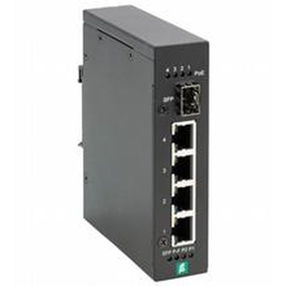 Pepperl+Fuchs Nicht administrierbarer Gigabit Ethernet PoE Switch 70130979 Typ ICRL-U-4RJ45/SFP-PoE-G-DIN