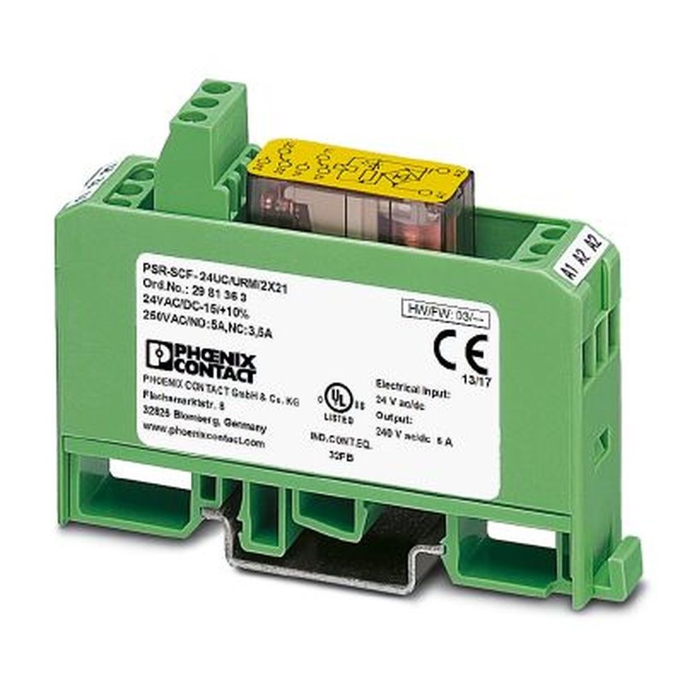 Phoenix Contact Sicherheitsrelais 2981363 Typ PSR-SCF- 24UC/URM/2X21 Preis per VPE von 10 Stück