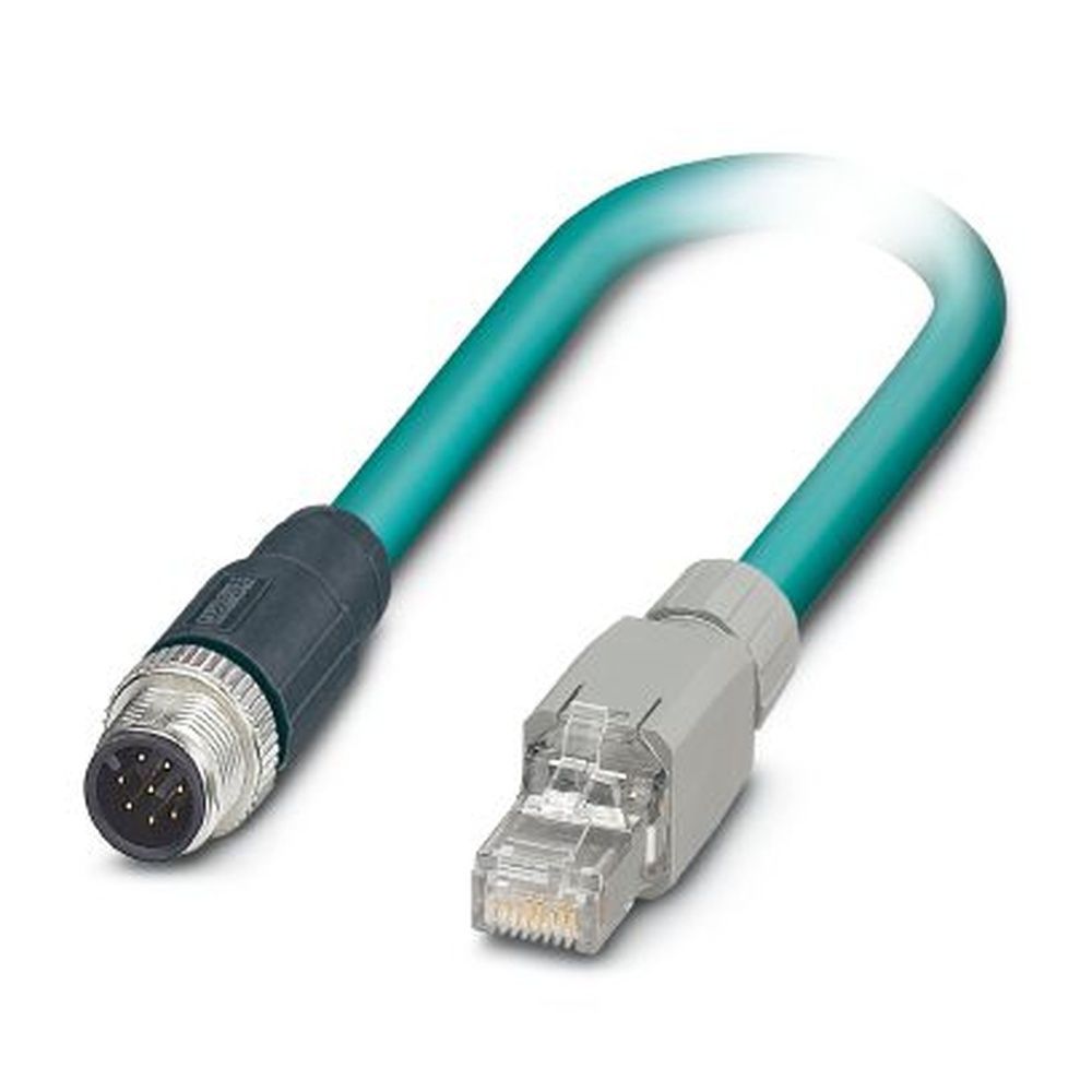 Phoenix Contact Ethernet Kabel 1413007 Typ VS-M12MS-IP20-94C-LI/2,0 