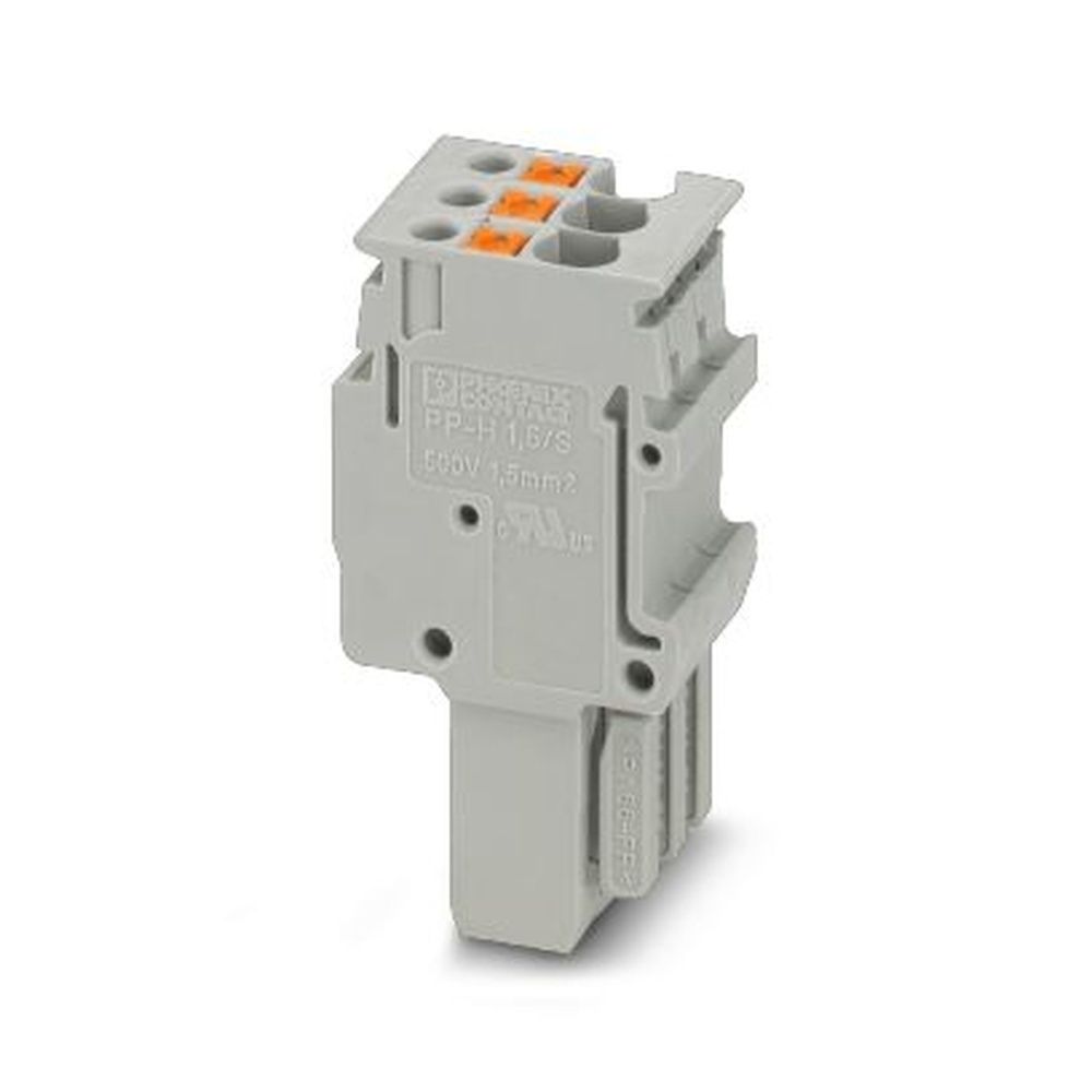 Phoenix Contact Stecker 3212523 Typ PP-H 1,5/S/3 Preis per VPE von 50 Stück