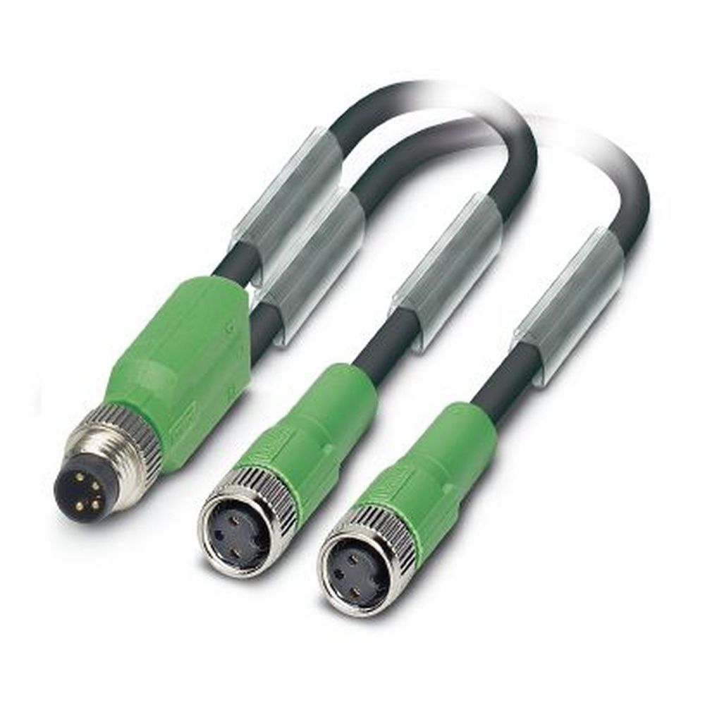 Phoenix Contact Sensor-/Aktor-Kabel 1458664 Typ SAC-3P-M8Y/2X0,3-PUR/M 8FS 