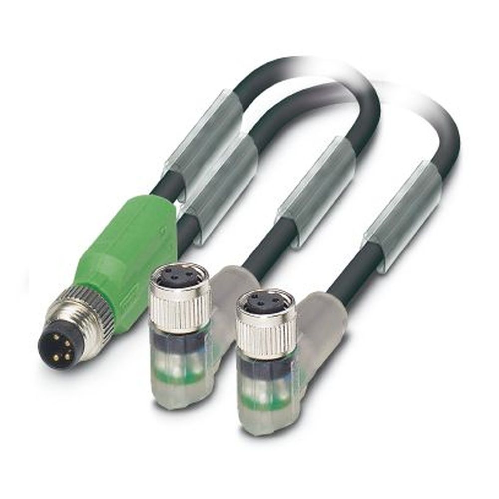 Phoenix Contact Sensor-/Aktor-Kabel 1458745 Typ SAC-3P-M8Y/2X0,3-PUR/M 8FR-2L 