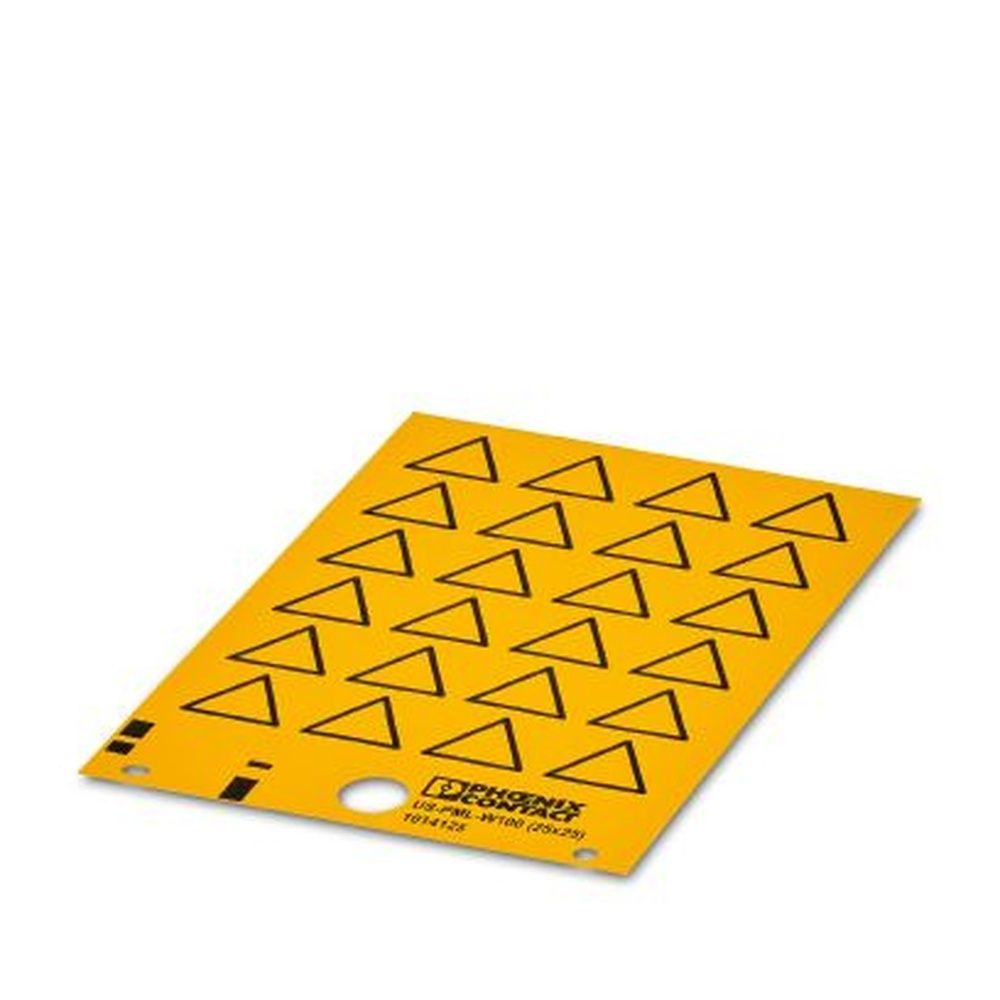 Phoenix Contact Warnschild 1014125 Typ US-PML-W100 (25X25) Preis per VPE von 10 Stück