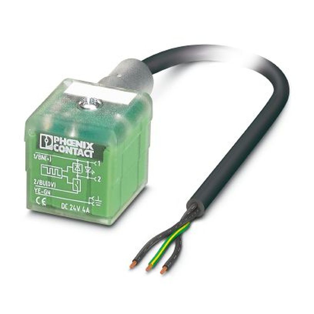 Phoenix Contact Sensor-/Aktor-Kabel 1401131 Typ SAC-3P- 3,0-PUR/A-1L-R-ES 4A 