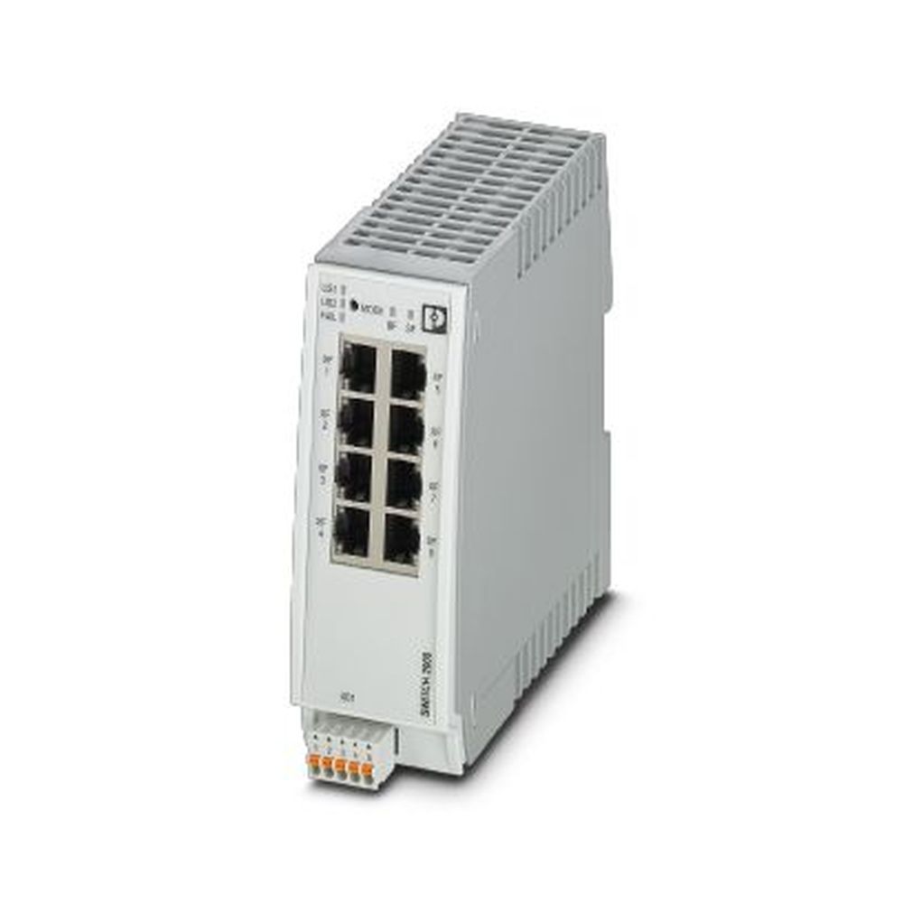 Phoenix Industrial Ethernet Switch 1044024 Typ FL SWITCH 2208 PN 