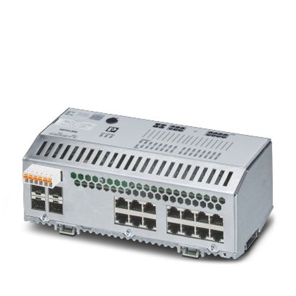 Phoenix Contact Industrial Ethernet Switch 1088856 Typ FL SWITCH 2512-2GC-2SFP 