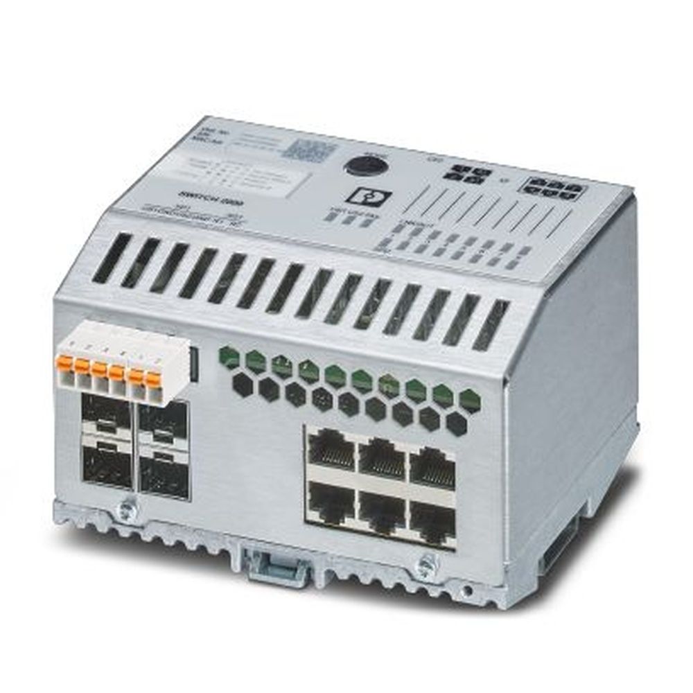 Phoenix Contact Industrial Ethernet Switch 1088853 Typ FL SWITCH 2404-2TC-2SFX 