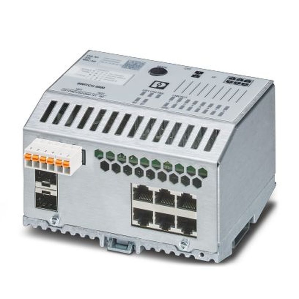 Phoenix Contact Industrial Ethernet Switch 1089135 Typ FL SWITCH 2506-2SFP PN 