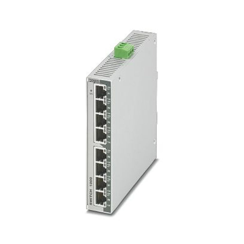 Phoenix Contact Industrial Ethernet Switch 1102079 Typ FL SWITCH 1000-8POE-GT 