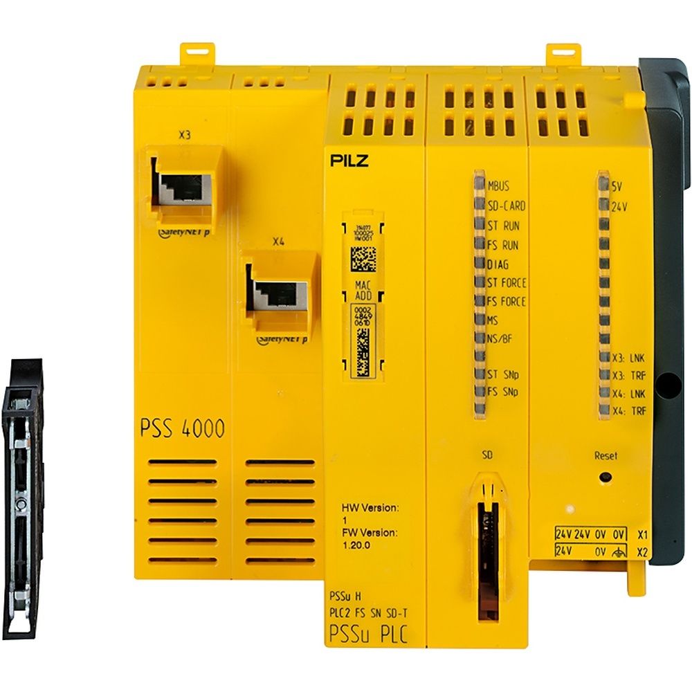 Pilz Kopfmodul 314077 Typ PSSu H PLC2 FS SN SD-T