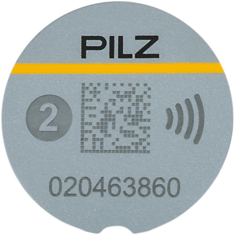 Pilz Transponder Sticker 402342 Typ PITreader sticker ye 2