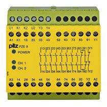 Pilz Sicherheitsschaltgerät 774150 PZE 9 24VDC 8n/o 1n/c