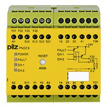 Pilz Sicherheitsschaltgerät 774760 PNOZ 8 24VDC 3n/o 1n/c 2so