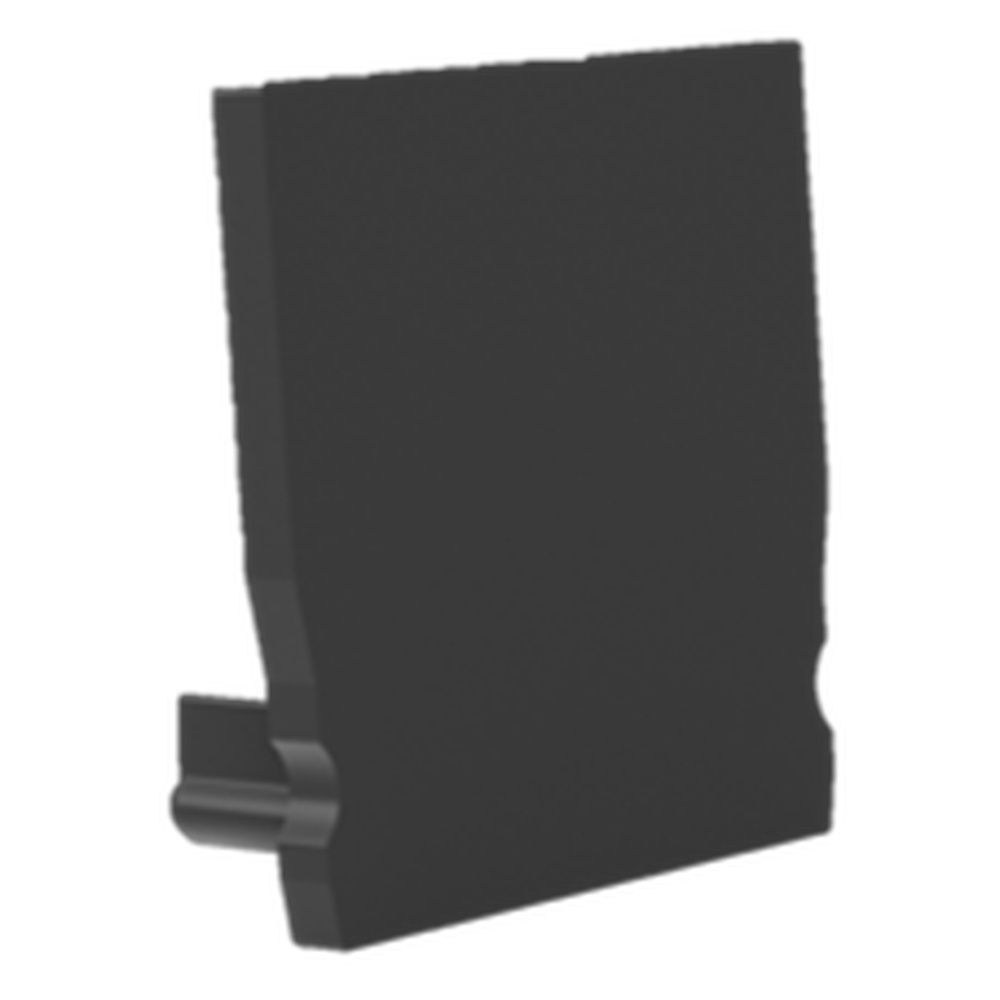 Radium Endkappe ZTPA3195 Typ ENDCAP SQUARE PROFILE S U FLAT BLACK Preis per VPE von 10 Stück