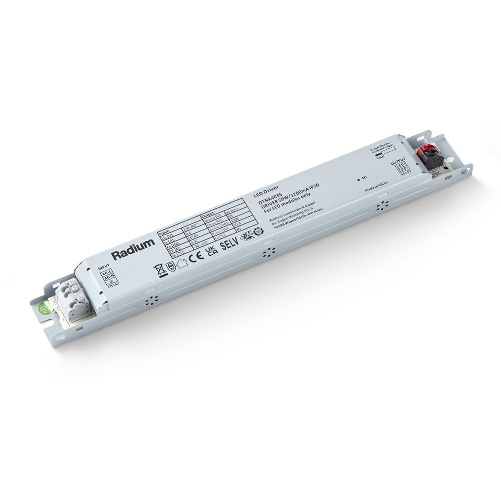 Radium Treiber OTNA4035 Typ DRIVER DC 50W/1200mA IP20 Preis per VPE von 48 Stück