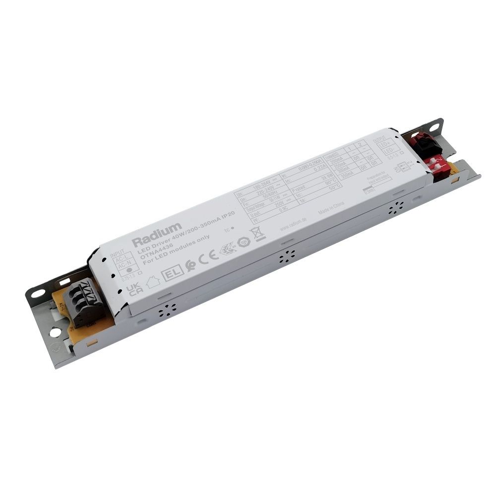 Radium Treiber OTNA4436 Typ DRIVER DC 40W/200-350mA IP20 Preis per VPE von 48 Stück