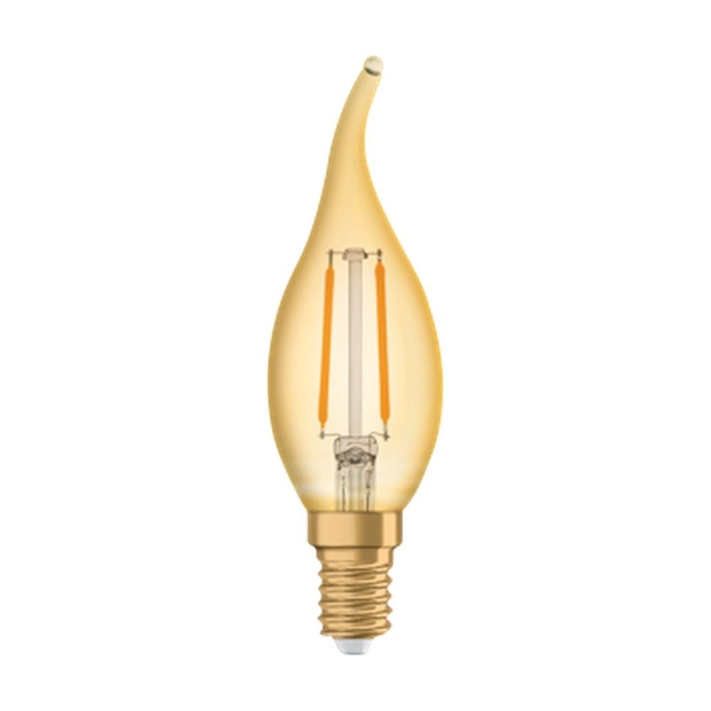 Radium LED Kerzenlampe 42819842 Typ RL-CA22 824/C/E14 FIL Gold Preis per VPE von 10 Stück