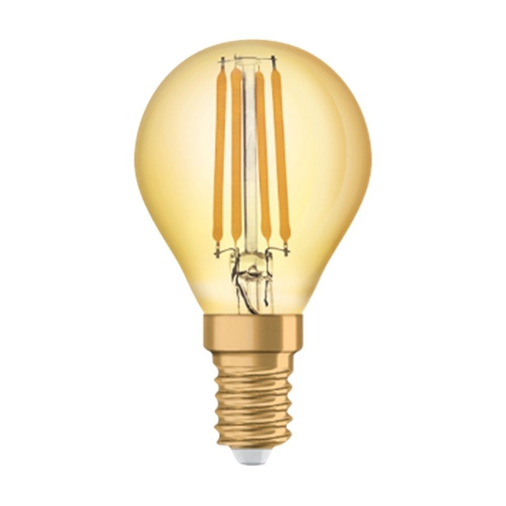 Radium LED Tropfenlampe 42819854 Typ RL-D22 824/C/E14 FIL Gold Preis per VPE von 6 Stück