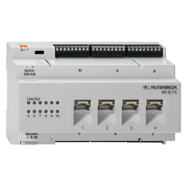 Rutenbeck Switch 23510504 Typ SR 10TX GB PoE