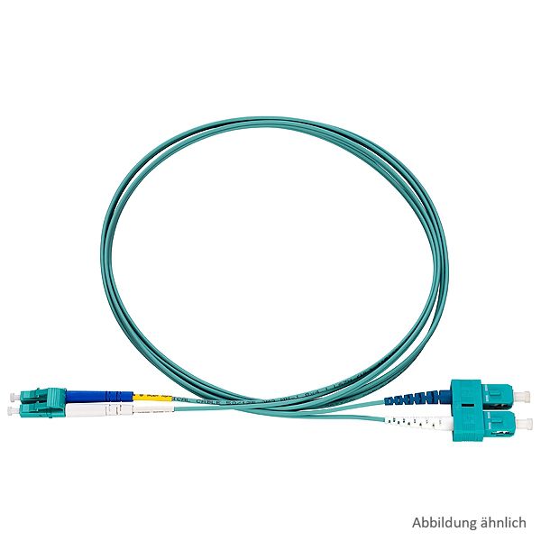 Rutenbeck Patchkabel 228051002 Typ LC-D/SC-D Patchkabel OM4 erika 2m 