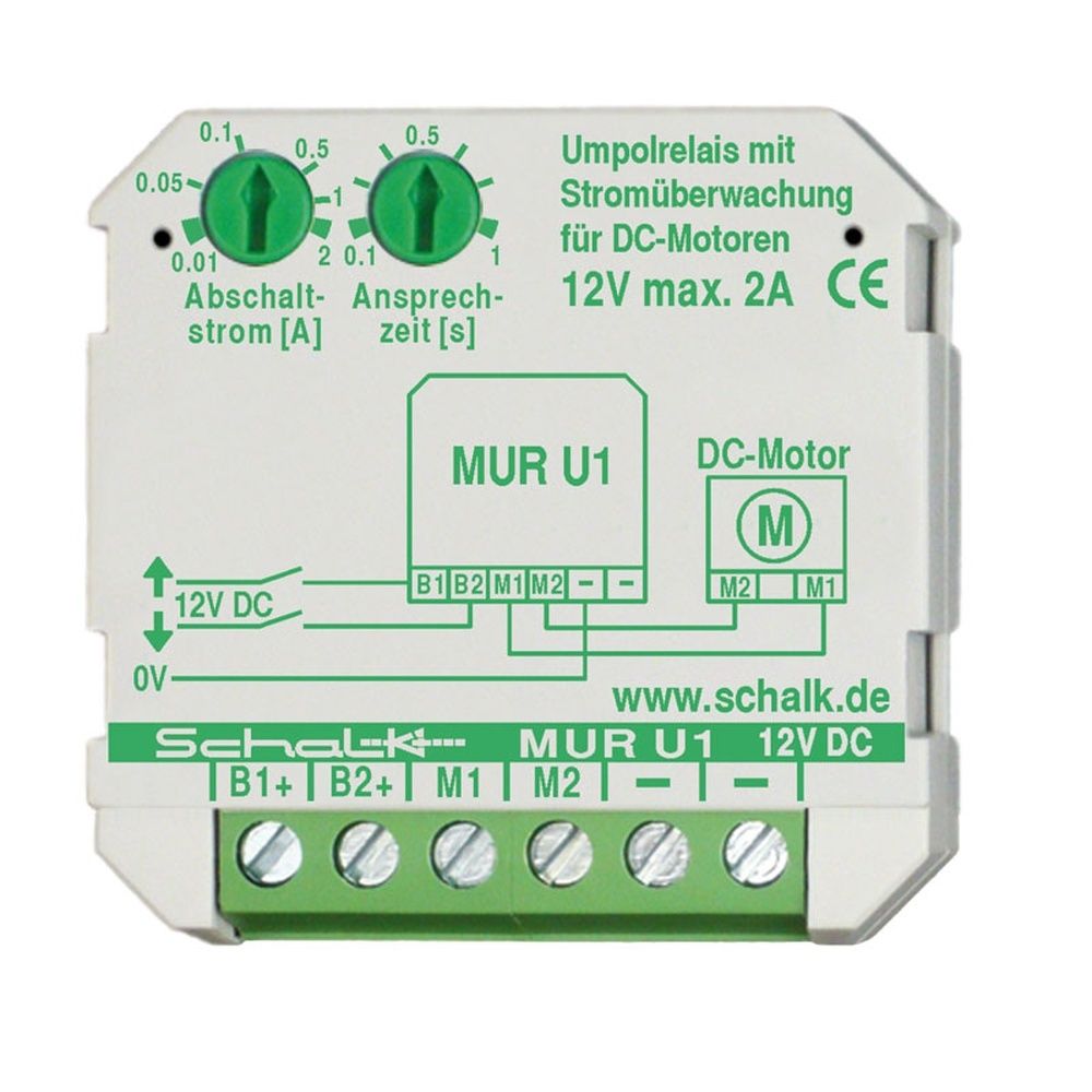 Schalk Motorumpolrelais MURU12 Typ MUR U1 (12V DC)