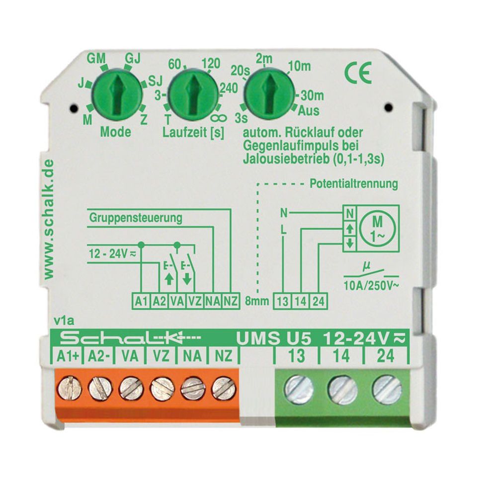 Schalk Steuerung UMSU5V Typ UMS U5 (12-24V UC)