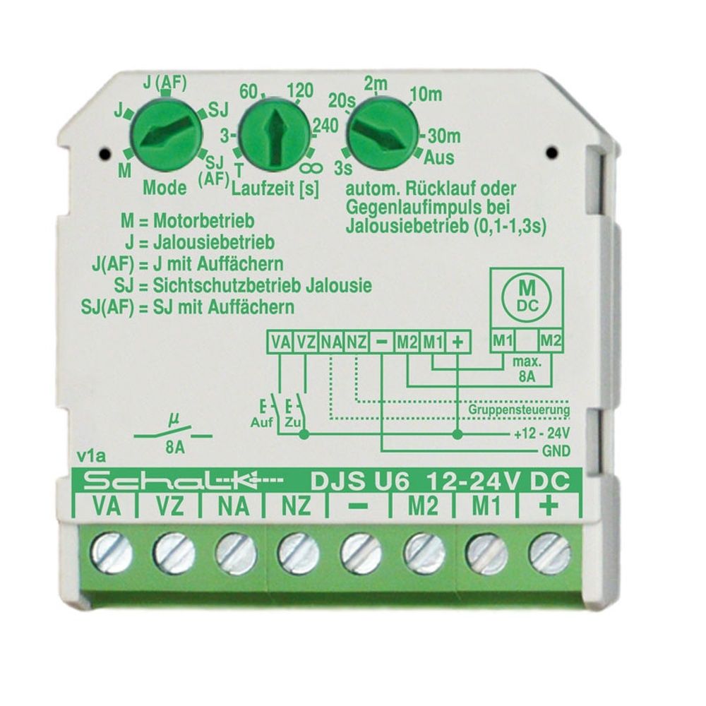 Schalk DC Jalousie Steuerung UP DJSU6K Typ DJS U6