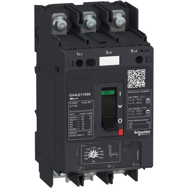 Schneider Electric Motorschutzschalter GV4LE25S6 