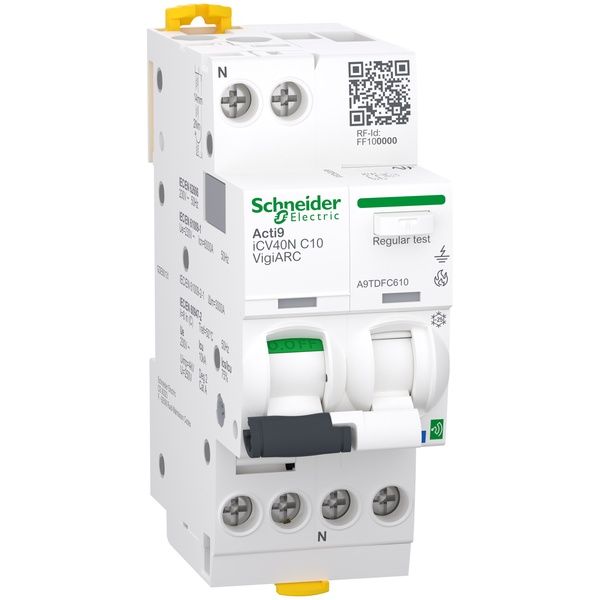 Schneider Electric Fehlerlichtbogenschutzeinrichtung A9TDFC610 