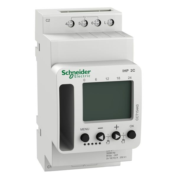 Schneider Electric Digitale Zeitschaltuhr CCT15443 