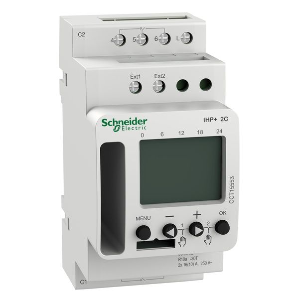 Schneider Electric Digitale Zeitschaltuhr CCT15553 