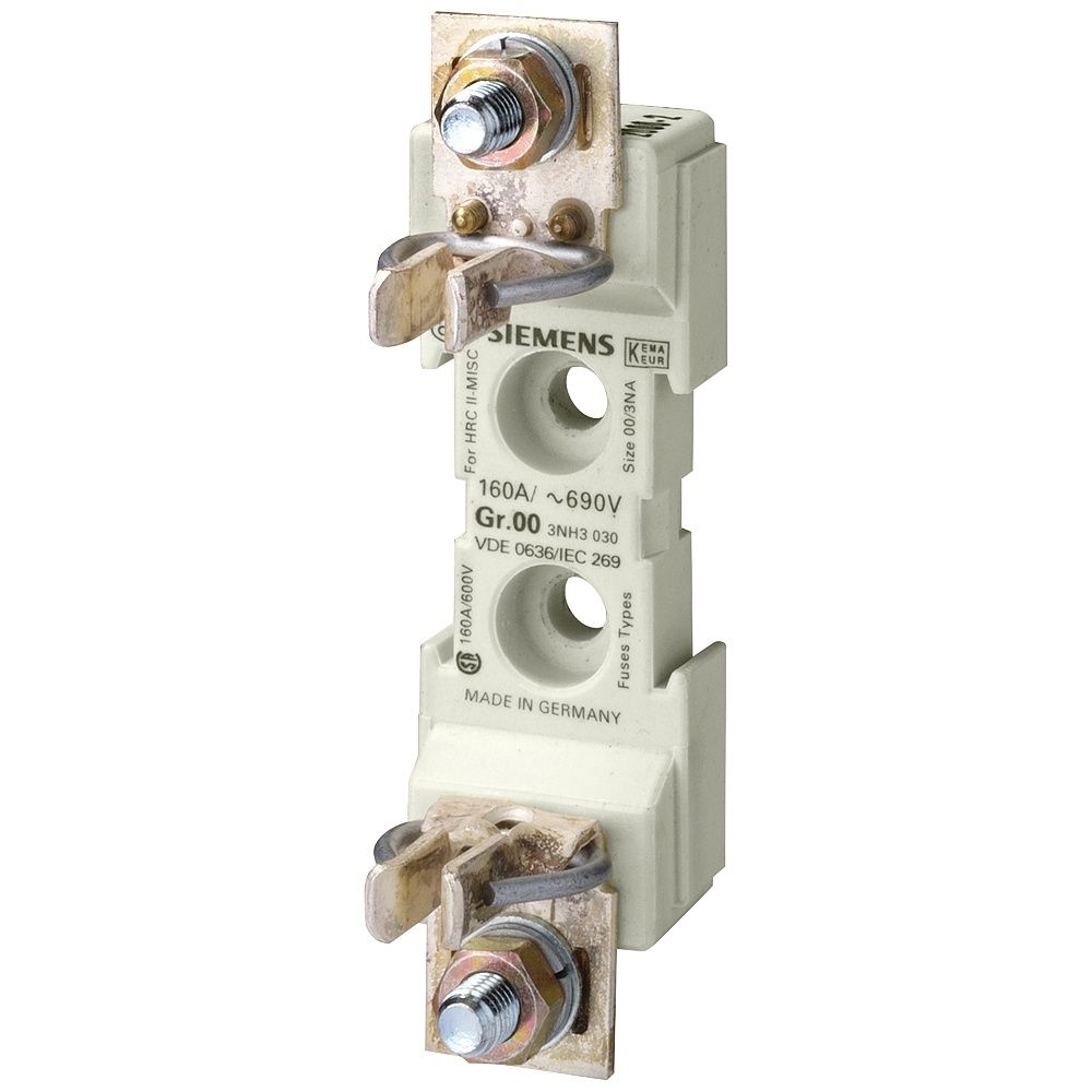 Siemens NH Sicherungsunterteil 3NH3030 Preis per VPE von 3 Stück