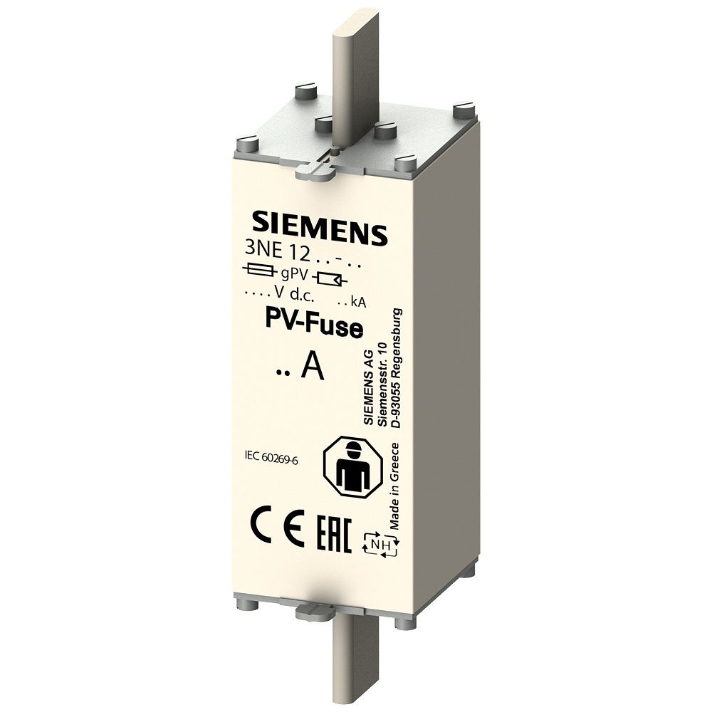 Siemens PV Sicherungseinsatz 3NE1222-5E Preis per VPE von 2 Stück