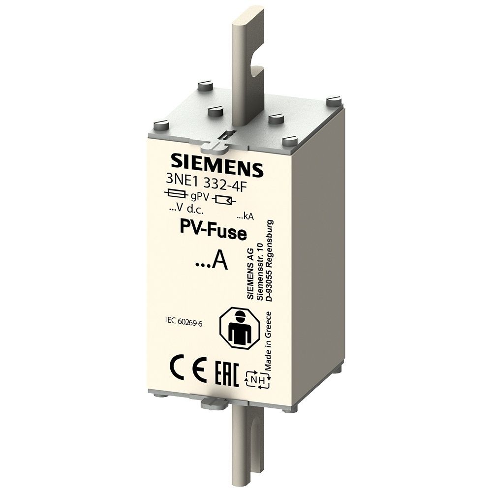 Siemens PV Sicherungseinsatz 3NE1332-4F Preis per VPE von 2 Stück