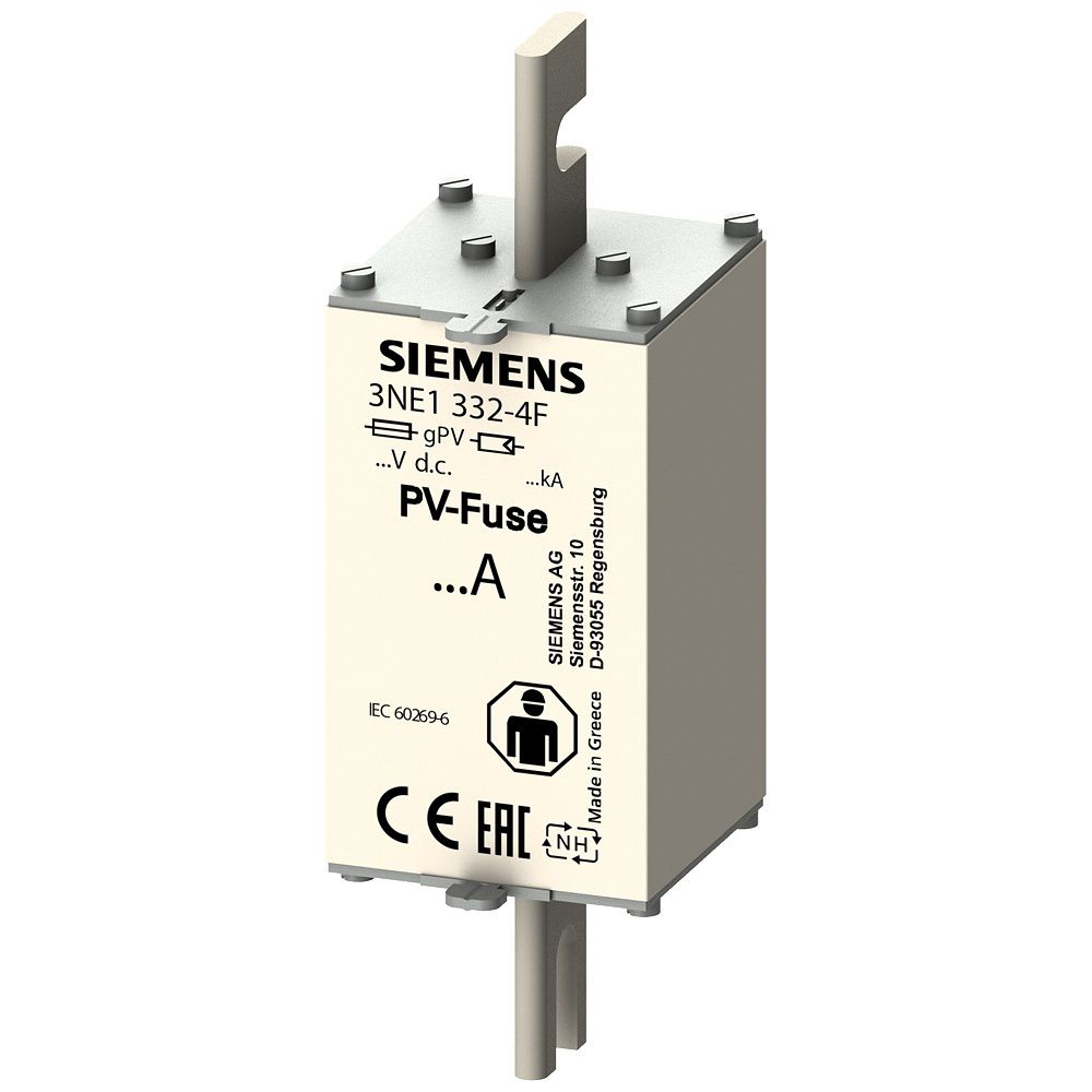 Siemens PV Sicherungseinsatz 3NE1332-4F Preis per VPE von 2 Stück